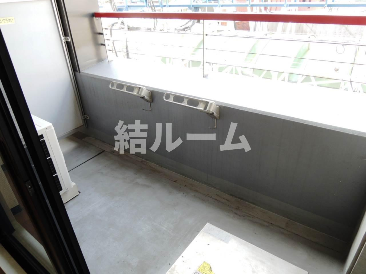 板橋区大山町の賃貸マンションのバルコニー