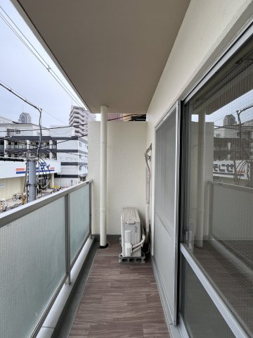 クリア我孫子東のバルコニー