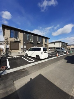 【駐車場】 | ラーゴム　Ⅰ　1RTS | カースペースがあります