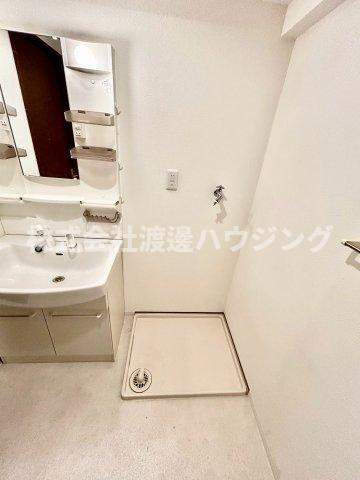 一力グランドマンションの設備|室内洗濯パン