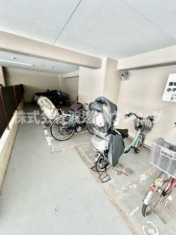 一力グランドマンションのその他共用部分|区画駐輪スペース
