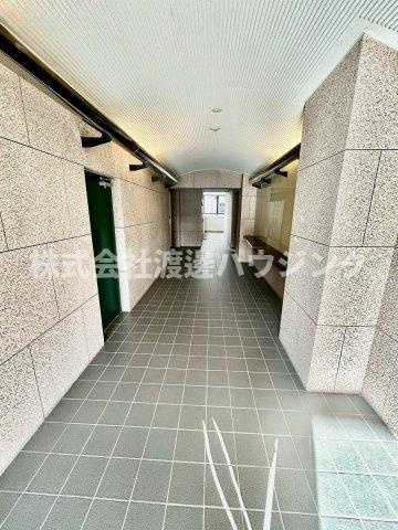 一力グランドマンションのエントランス