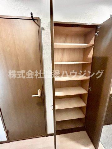 一力グランドマンションの収納|玄関収納