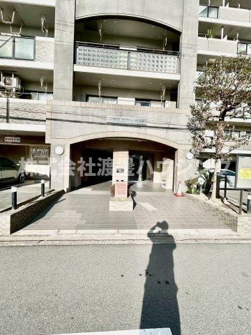 一力グランドマンションのエントランス