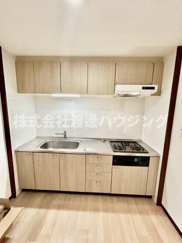 一力グランドマンションのキッチン