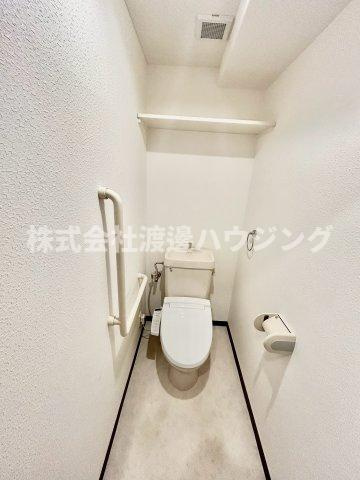 一力グランドマンションのトイレ