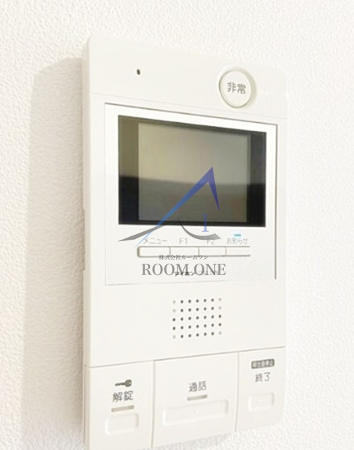 Ｆｌｅｕｒ　ｇｙｏｅｎのセキュリティ|モニター付きインターホンです。
