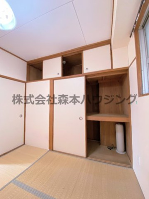【収納】 | 　清水谷コーポ | たっぷりとした収納スペースです
