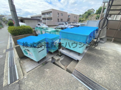 【その他共用部分】 | 　清水谷コーポ | 専用ごみ置き場です