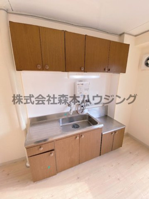 【キッチン】 | 　清水谷コーポ | お料理しやすいキッチンです