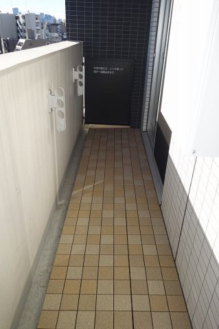 メインステージ入谷Ⅱのバルコニー