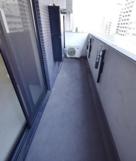 セジョリ上野のバルコニー