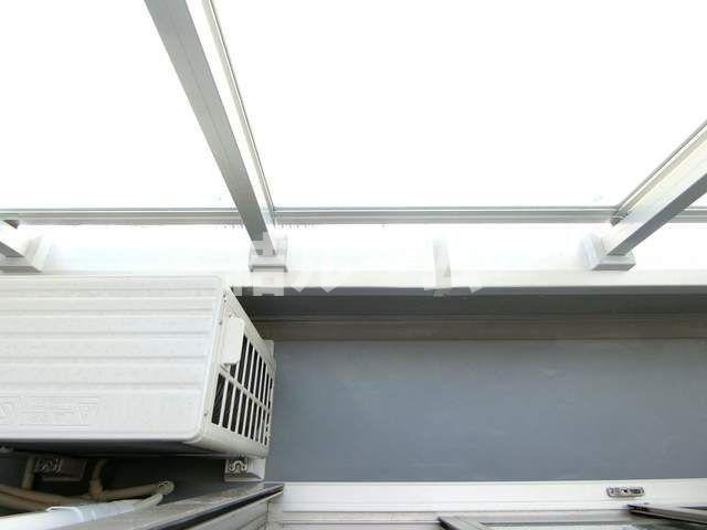 板橋区若木３丁目のアパートのバルコニー