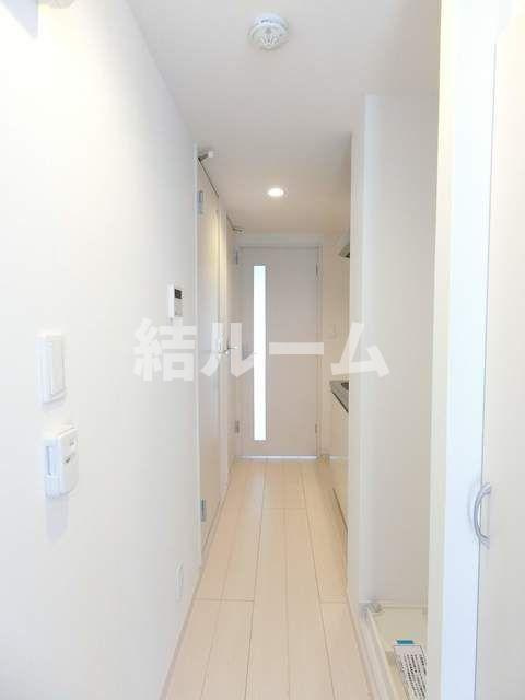 板橋区若木３丁目のアパートの玄関