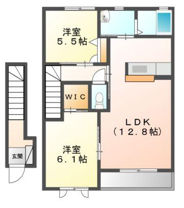 ガーデンクレス　Ｄの間取り
