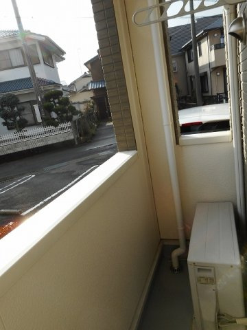 レモングラス　Ａのバルコニー|陽当たり良好なバルコニーです
