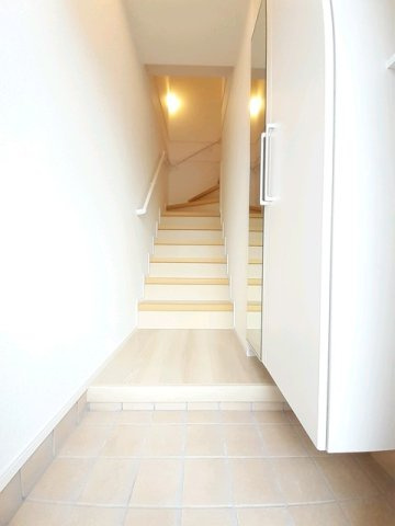 グランデール　Ａの玄関|シンプルで使いやすい玄関です