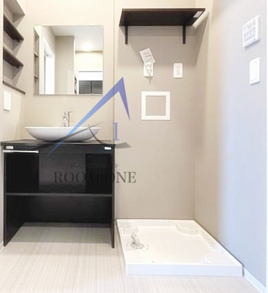 C‘est chouetteの設備|洗濯機置き場です。イメージです。