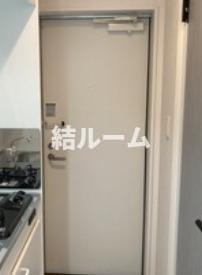 板橋区前野町４丁目のアパートの玄関