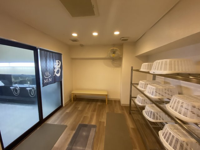 パラシオン熱海のその他共用部分|温泉大浴場　脱衣所