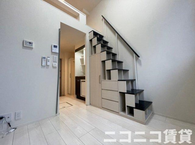 【居間・リビング】 | ハーモニーテラス志茂ⅩⅡ | 別号室イメージの為、現状を優先致します。