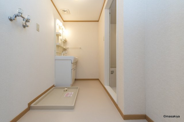 プラシードの洗面所