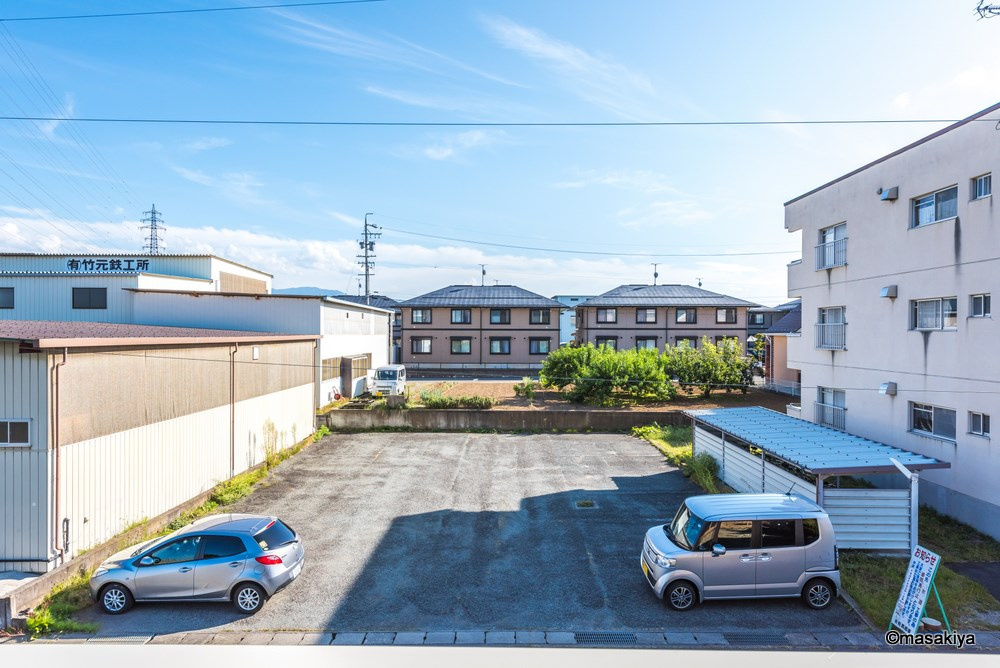 グランモアみなみ　Aの駐車場|眺望