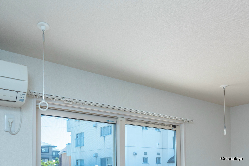 グランモアみなみ　Aの設備|室内物干し