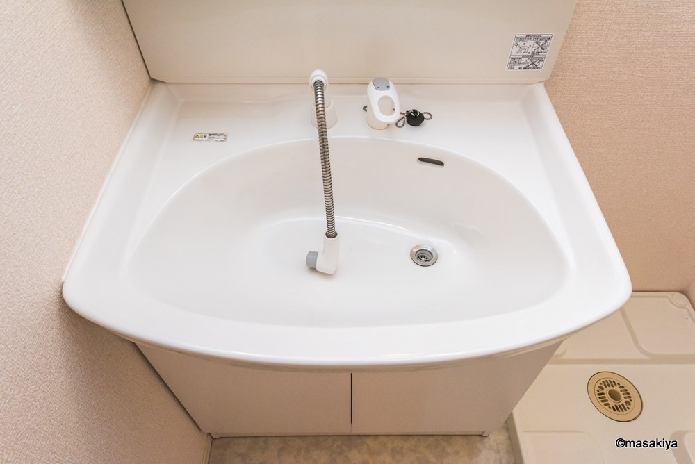 グランモアみなみ　Aの洗面所|洗面・脱衣　シャンプードレッサー付き。