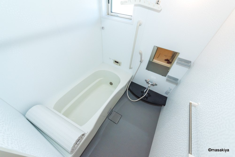 グランモアみなみ　Aの浴室|お風呂　一坪タイプで広々です。