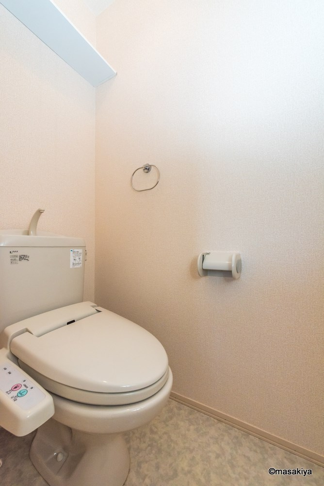 グランモアみなみ　Aのトイレ|トイレ　ウォシュレット付き。