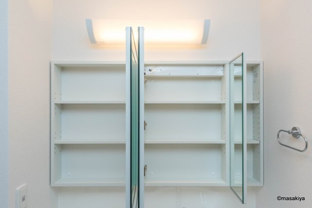 レセンテ中御所の洗面所