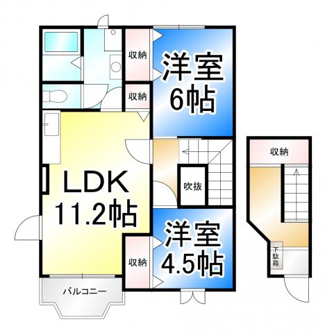 フォレスタの間取り