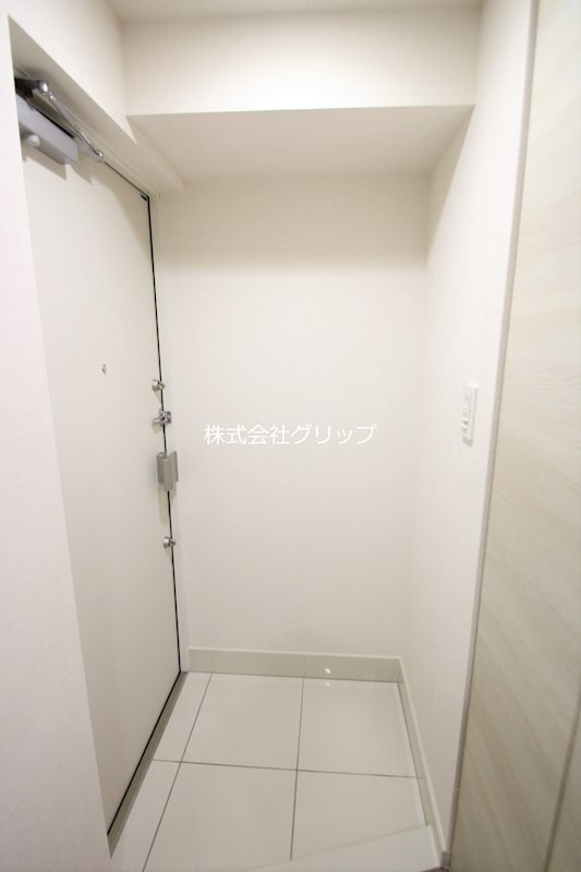 Le'a横濱ベイシティの玄関