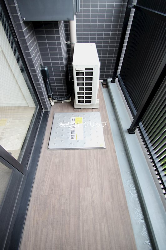 Le'a横濱ベイシティのバルコニー