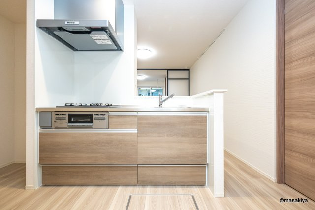 セレーノヴィータ中御所のキッチン