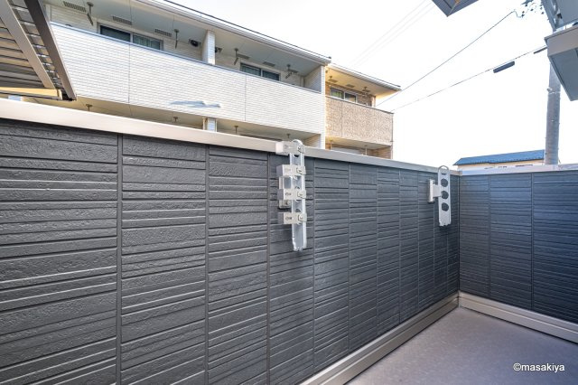 セレーノヴィータ中御所のバルコニー