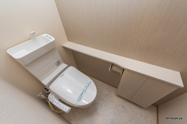 セレーノ稲田のトイレ|トイレ　ウォシュレット付き。