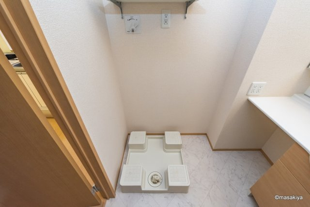 セレーノ稲田の洗面所