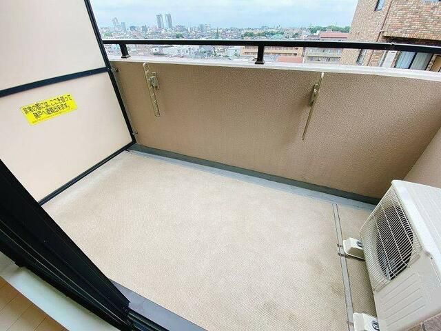 テラスジョージタウンのバルコニー