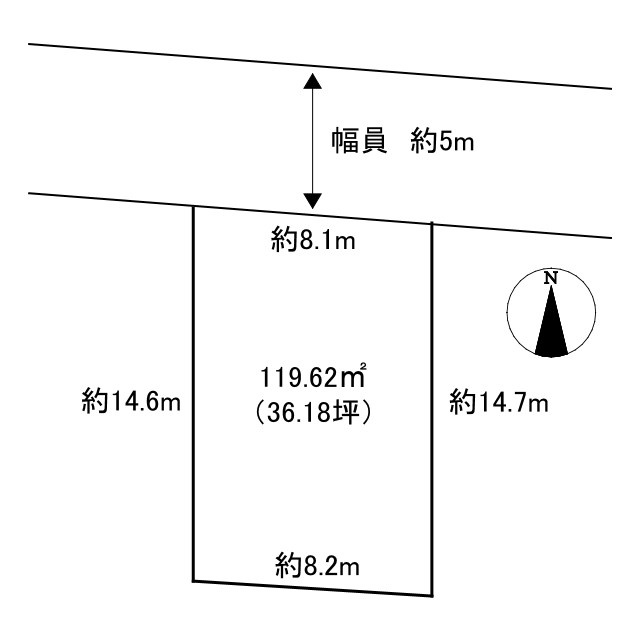 海津市 南濃町駒野（駒野駅） 住宅用地の土地図