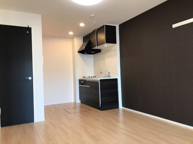 クレセントピアスの居間・リビング|ガスコンロ付