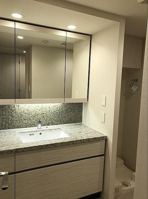 【洗面所】 | パークコート渋谷大山町ザプラネ翠邸