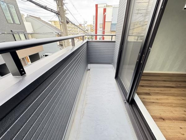 【バルコニー】 | 大阪市生野区舎利寺1丁目　新築戸建