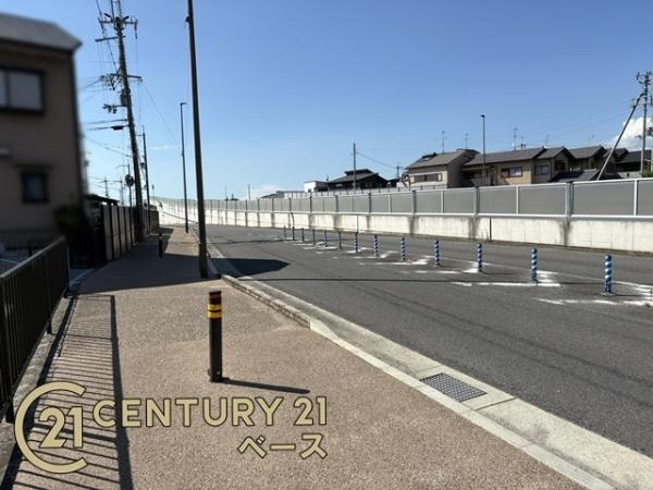 桜井市金屋 ３号地／新築一戸建の前面道路含む現地写真|■現地撮影写真■緑豊かな住環境でのびのび新生活をスタート！