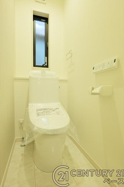 磯城郡田原本町 ／新築一戸建のトイレ|■現地撮影写真■清潔感ある綺麗なお手洗いです！