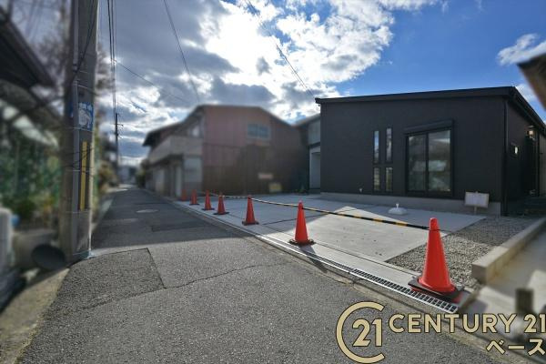 磯城郡田原本町 ／新築一戸建の前面道路含む現地写真|■現地撮影写真■