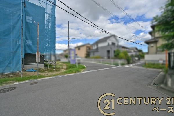 橿原市豊田町 ４号地 ／新築一戸建の前面道路含む現地写真|■現地撮影写真■お気軽にお問い合わせくださいませ！