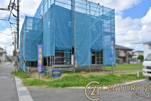 橿原市豊田町 ４号地 ／新築一戸建の外観|■現地撮影写真■閑静な住宅地内でのびのび穏やかな暮らし！お気軽にお問い合わせください！