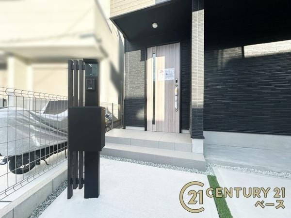 柏原市国分東条町の新築一戸建のその他|■こちらは現地エントランス・ポストです！